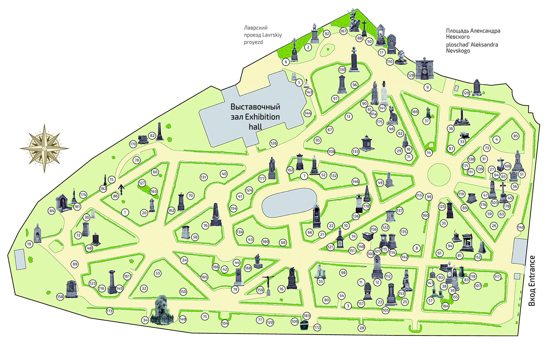 Схема пискаревского кладбища в санкт петербурге