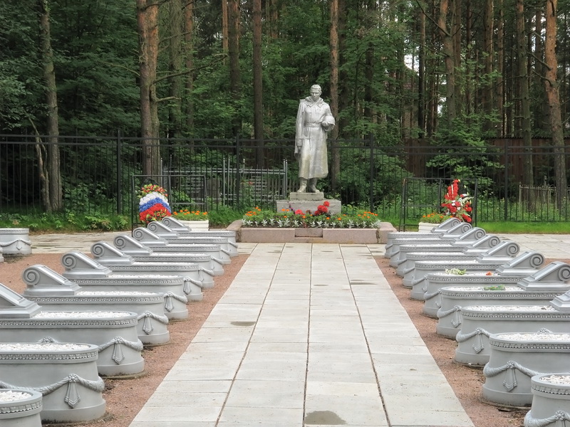 Кладбища поселок. Воинское кладбище Осиновая роща. Братское захоронение Осиновая роща. Южное кладбище Санкт-Петербург Братская могила. Осиновая роща мемориальное кладбище.